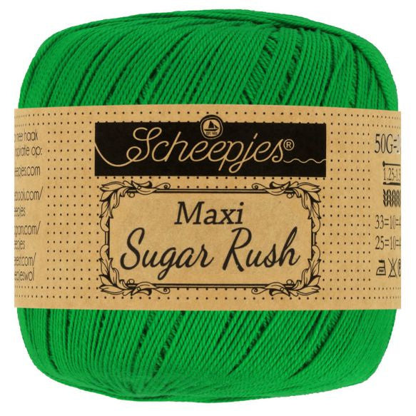 Scheepjes Sugar Rush - Grass Green 606, 25 gram