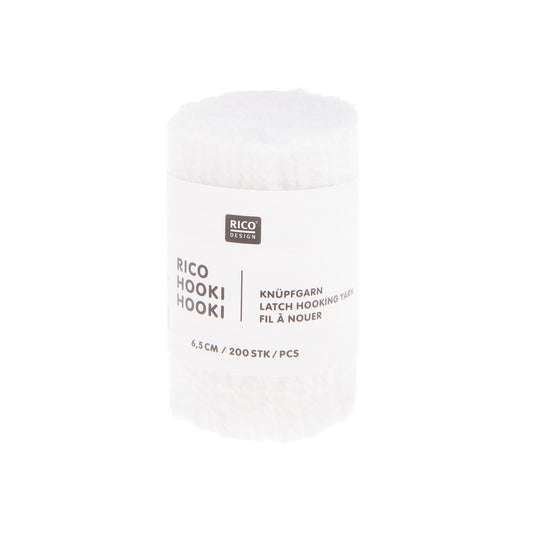 Knoopgaren Hooki Hooki 6,5cm - Wit