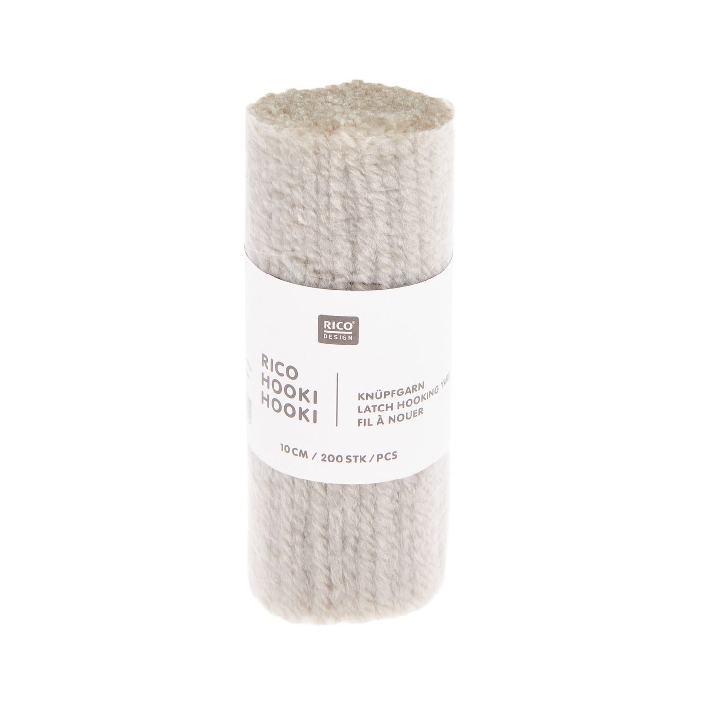 Knoopgaren Hooki Hooki 10cm - Parelgrijs