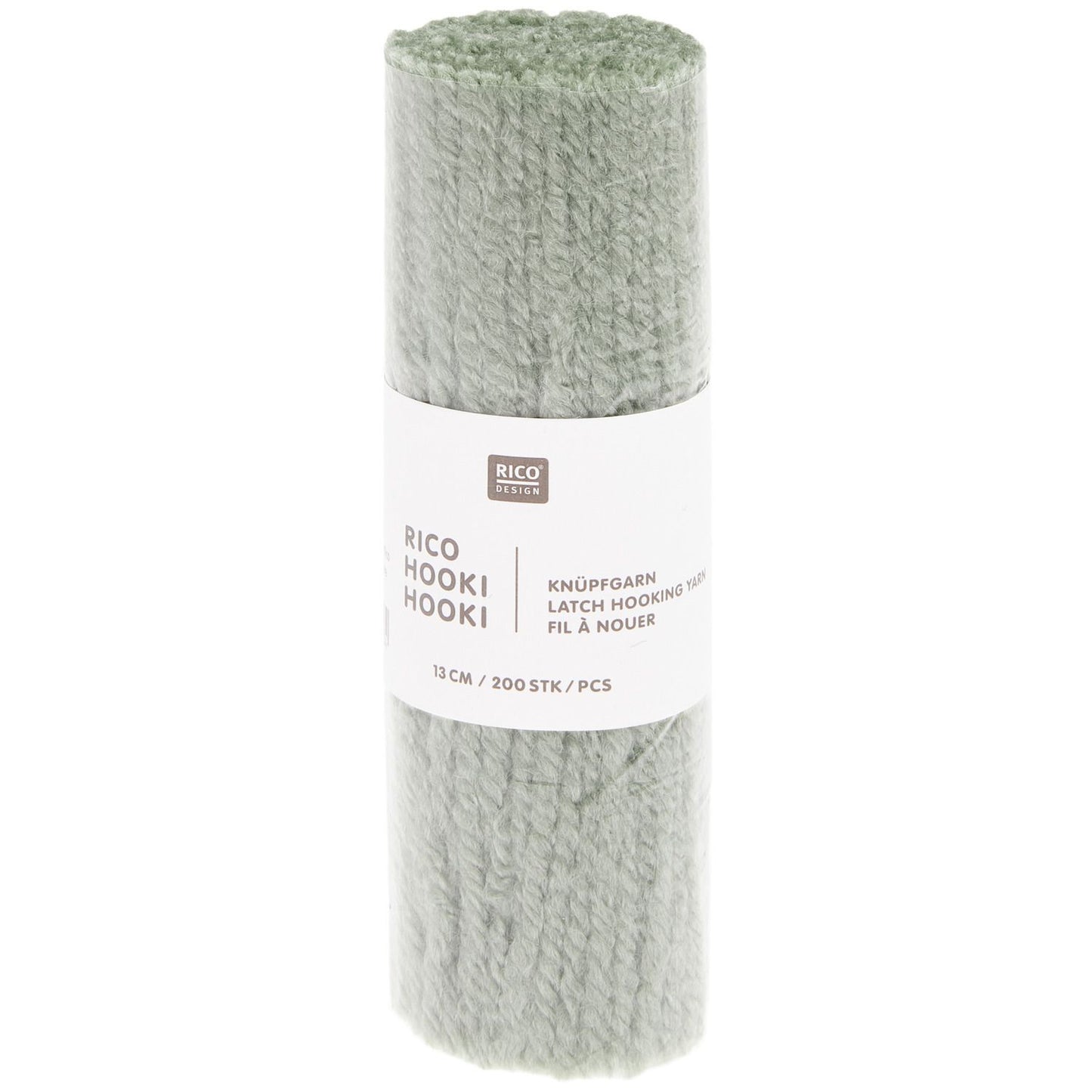 Knoopgaren Hooki Hooki 13cm - Salie