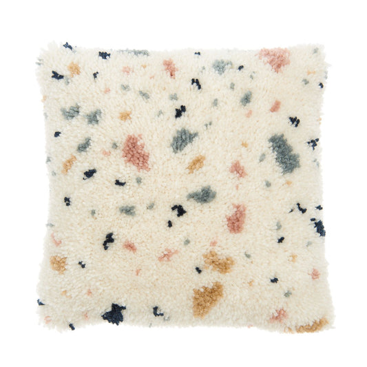 Knoop Pakket Hooki Hooki Kussen Terrazzo