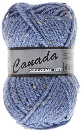 Lammy Yarns Canada - Tweed Blauw 450