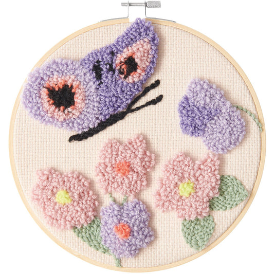 Punch Needle Pakket Butterfly