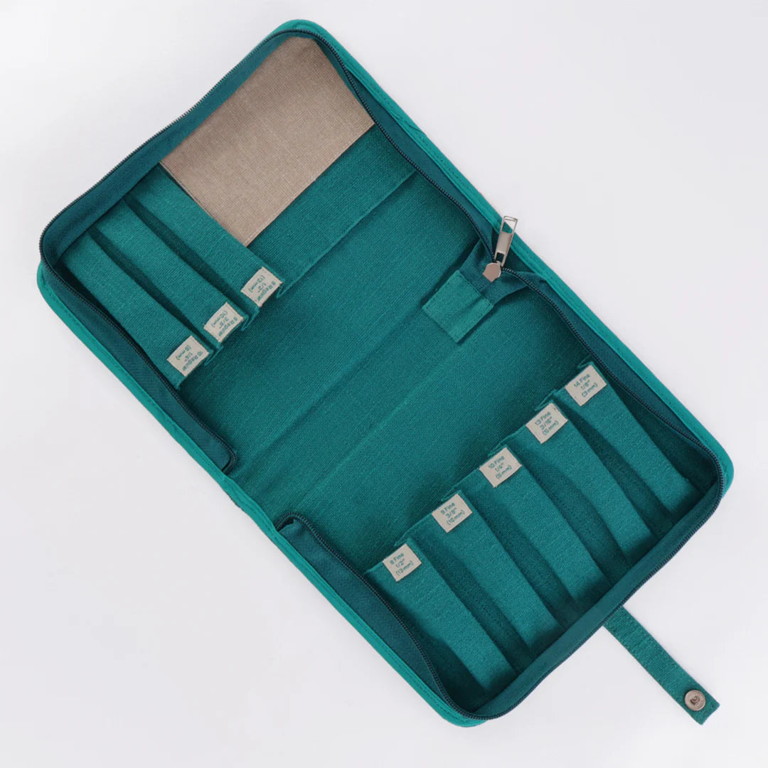 Oxford Punch Needle Case Red of Teal