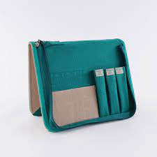 Oxford Punch Needle Case Red of Teal