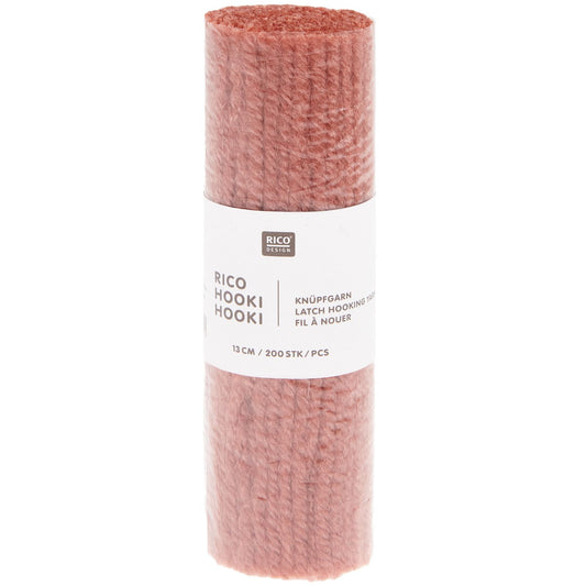 Knoopgaren Hooki Hooki 13cm - Zalmrood