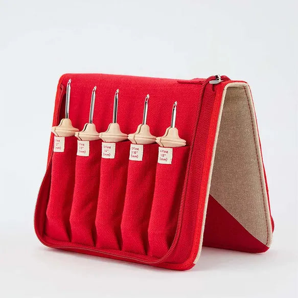 Oxford Punchnaald complete set Natural Wood
