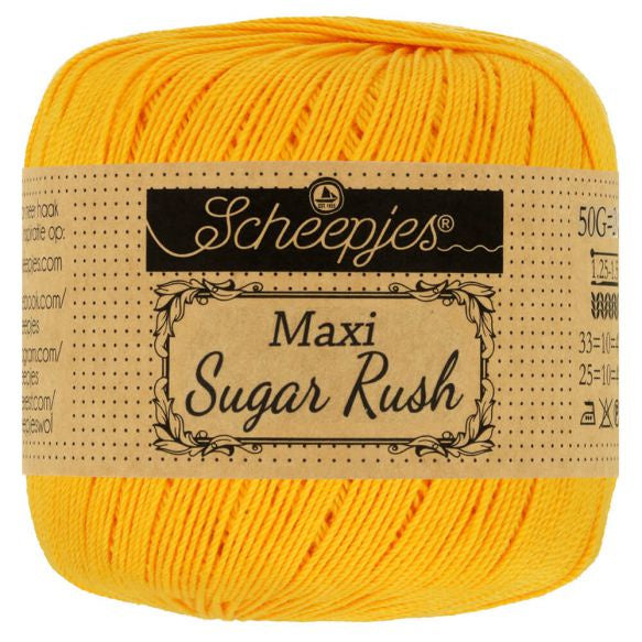 Scheepjes Sugar Rush - Yellow Gold 208, 50 gram