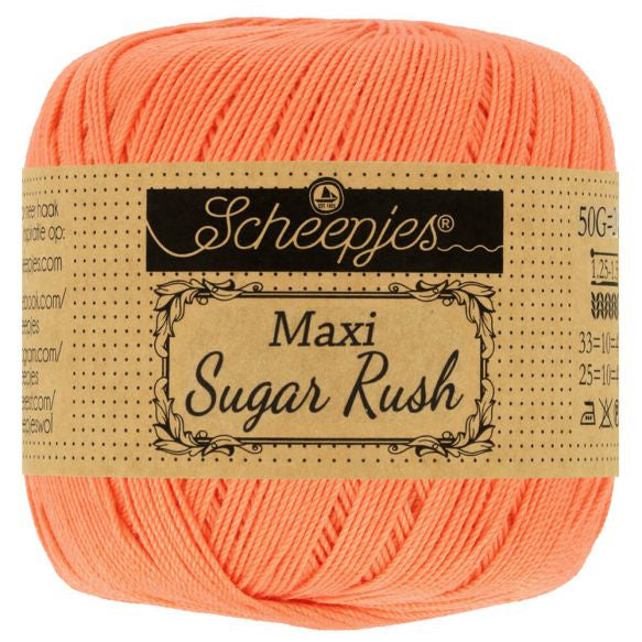 Scheepjes Sugar Rush - Coral 410, 50 gram
