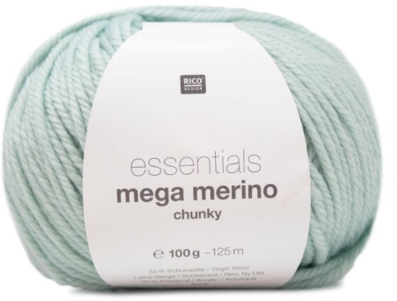 Essentials Mega Wool Chunky - Mint 010