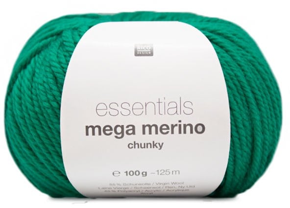 Essentials Mega Wool Chunky - Green 011
