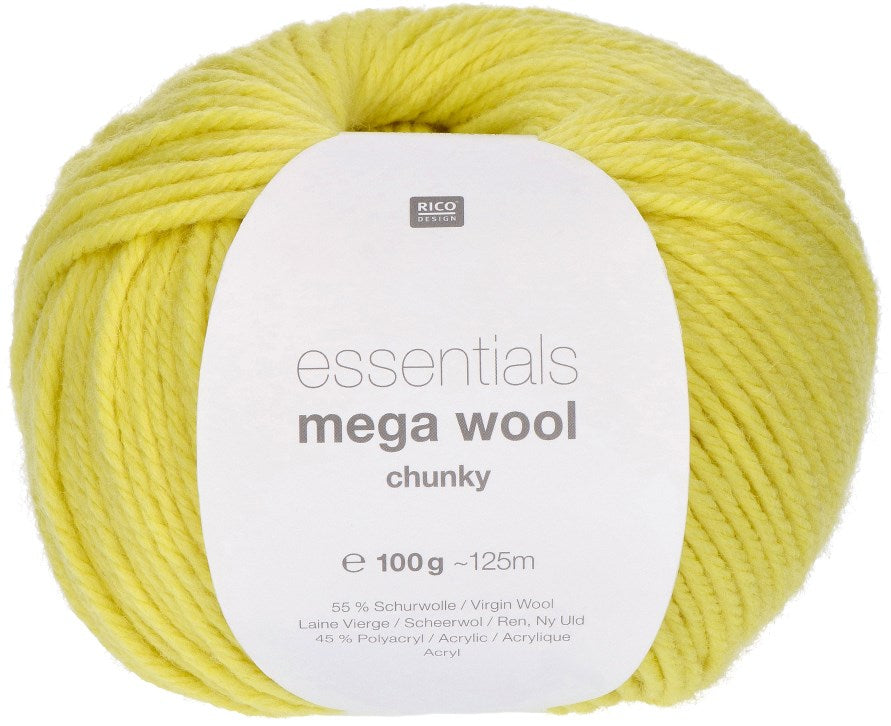 Essentials Mega Wool Chunky - Yellow 029