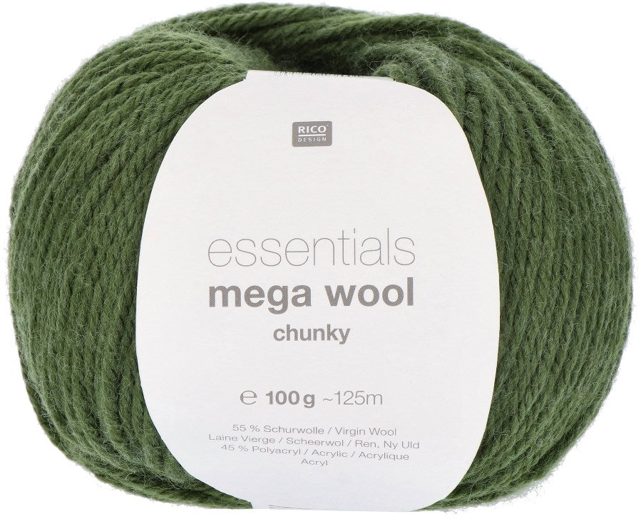 Essentials Mega Wool Chunky - Moss 032