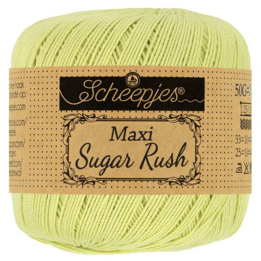 Scheepjes Sugar Rush - Lime Juice 392, 50 gram