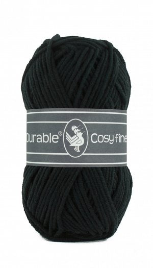 Durable Cosy Fine - Black 325