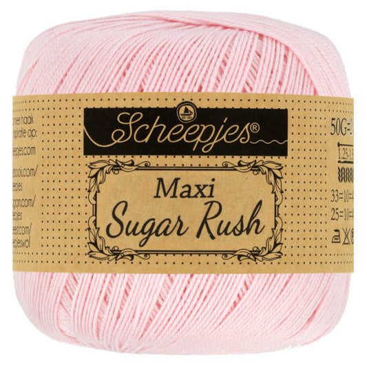 Scheepjes Sugar Rush - Powder Pink 238, 25 gram