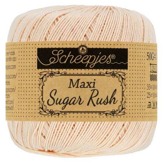 Scheepjes Sugar Rush - Nude 255, 50 gram