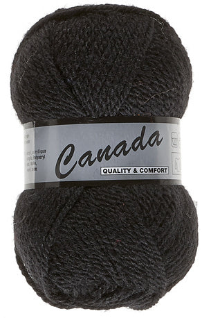 Lammy Yarns Canada - Zwart 001