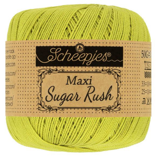 Scheepjes Sugar Rush - Green Yellow 245, 50 gram
