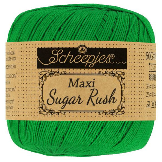 Scheepjes Sugar Rush - Grass Green 606, 25 gram