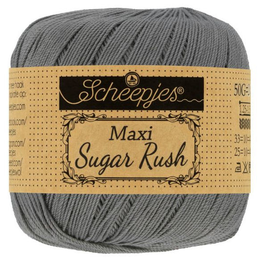 Scheepjes Sugar Rush - Metal Grey 242, 25 gram