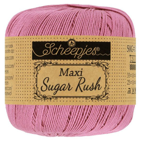 Scheepjes Sugar Rush - Colonial Rose 398, 50 gram