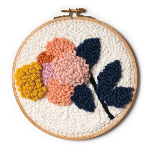 Punch Needle Pakket Flower