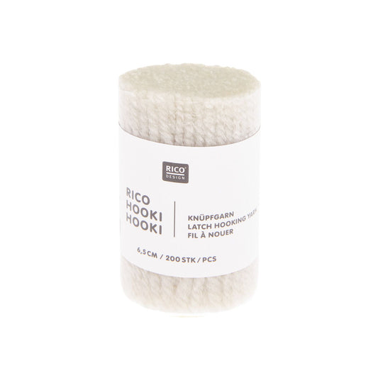 Knoopgaren Hooki Hooki 6,5cm - Offwhite