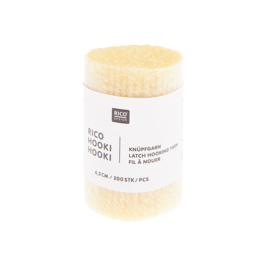 Knoopgaren Hooki Hooki 6,5cm - Lichtgeel