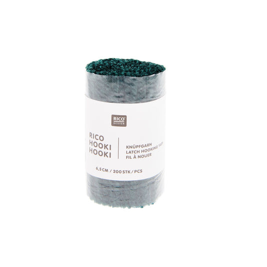 Knoopgaren Hooki Hooki 6,5cm - Donker Groen