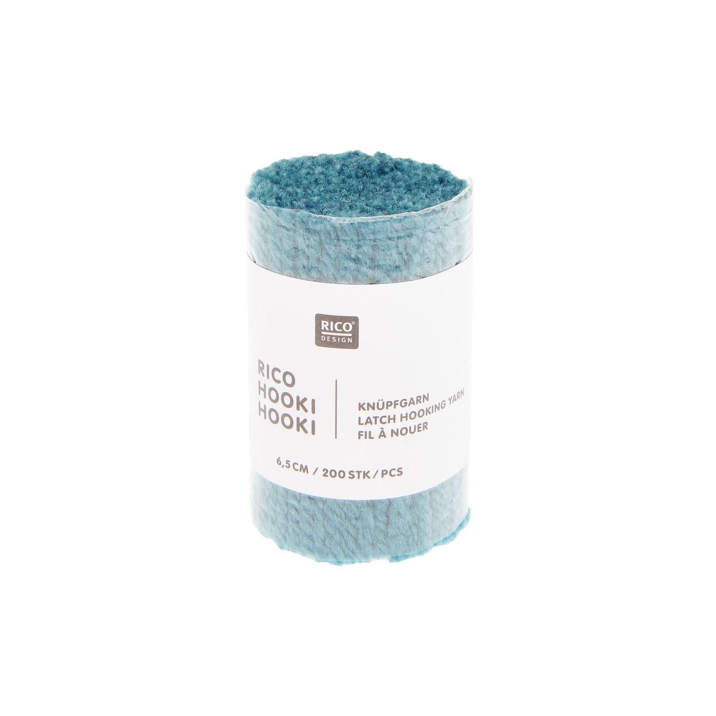 Knoopgaren Hooki Hooki 6,5cm - Turquoise
