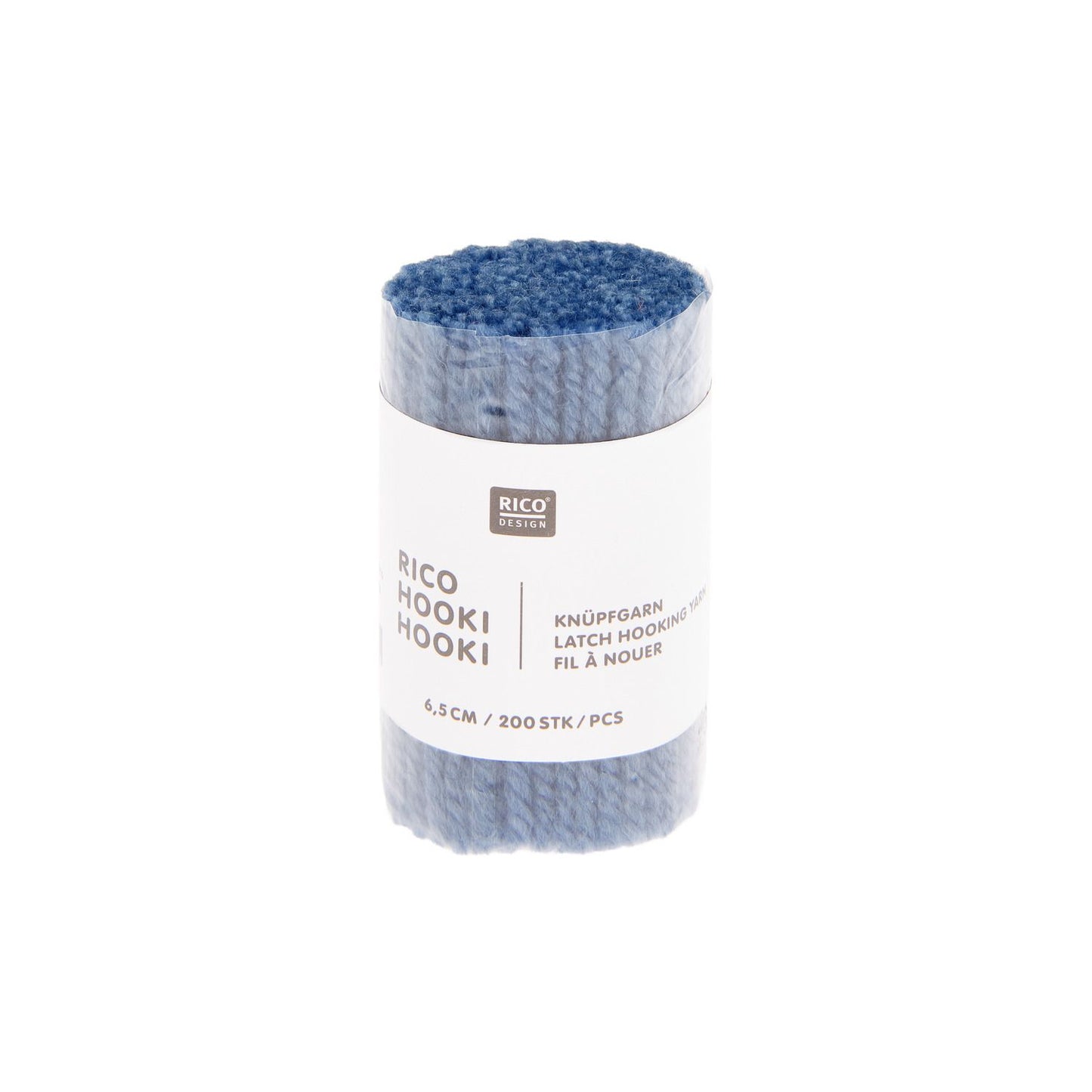 Knoopgaren Hooki Hooki 6,5cm - Sky