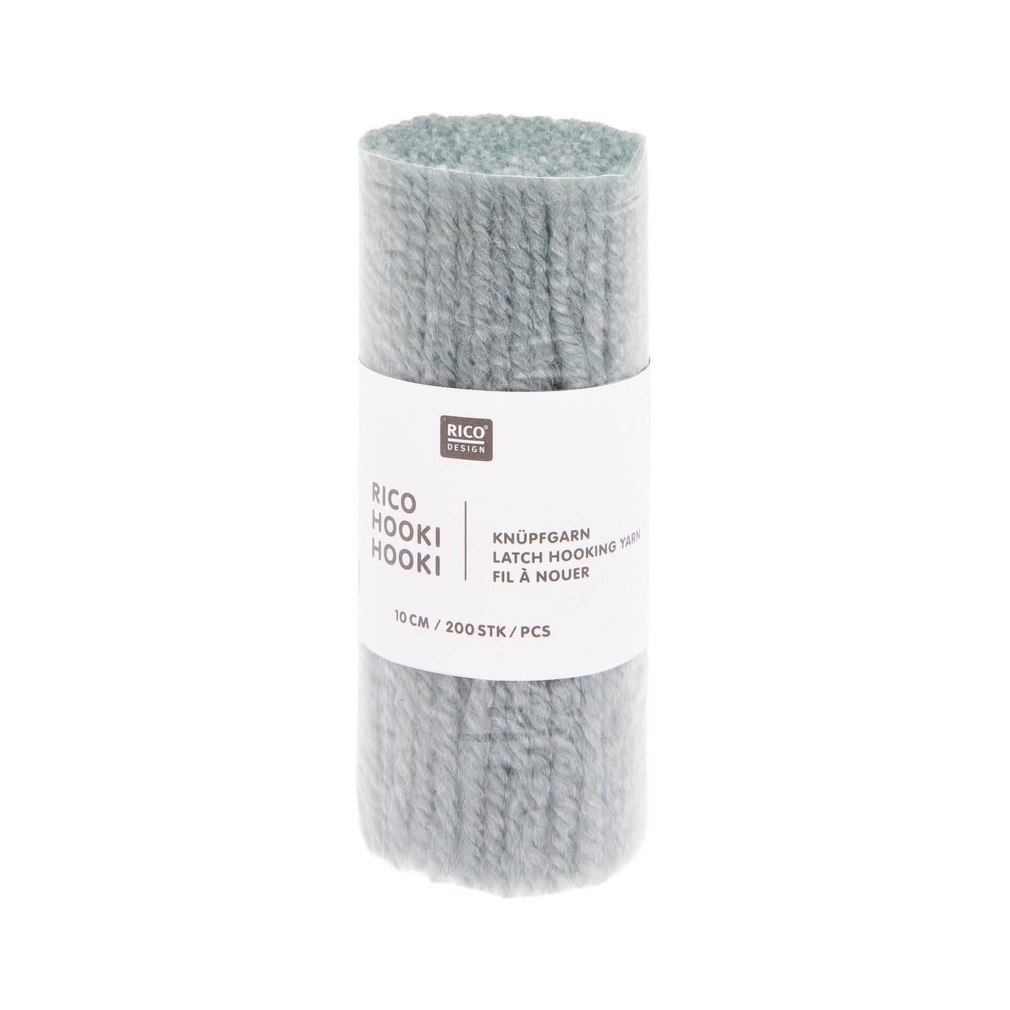 Knoopgaren Hooki Hooki 10cm - IJsblauw