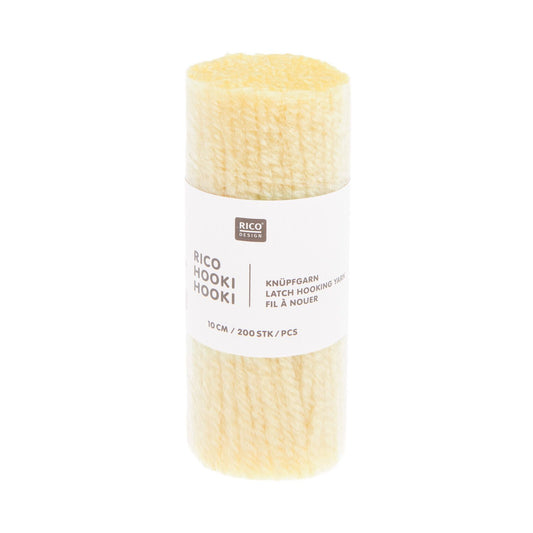 Knoopgaren Hooki Hooki 10cm - Licht Geel