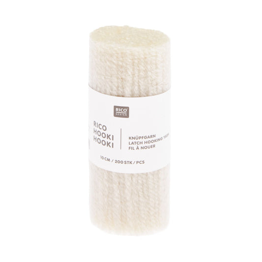 Knoopgaren Hooki Hooki 10cm - Wit