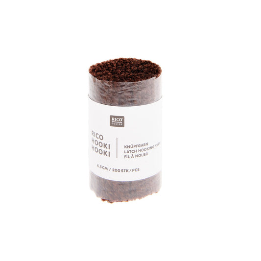 Knoopgaren Hooki Hooki 6,5cm - Bruin