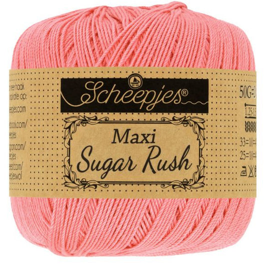 Scheepjes Sugar Rush - Soft Rosa 409, 50 gram