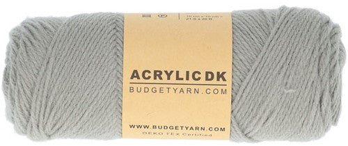 BudgetYarn Acrylic DK -  Shark Grey 096