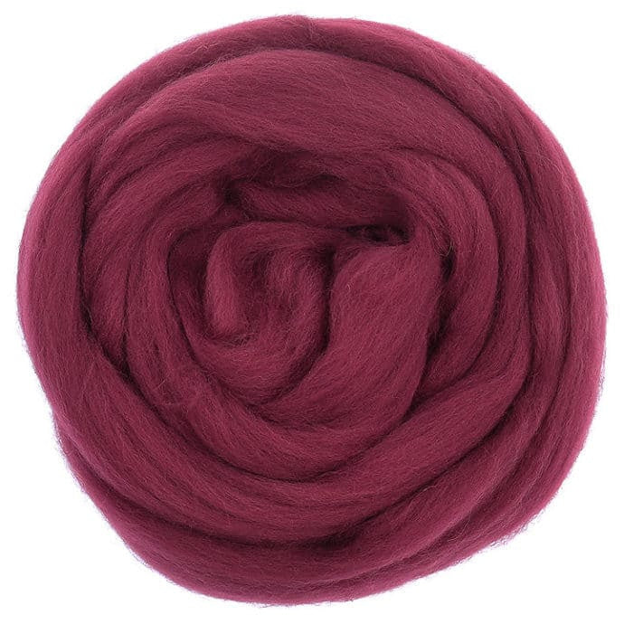 Europese Merino Lontwol - Bordeaux 609