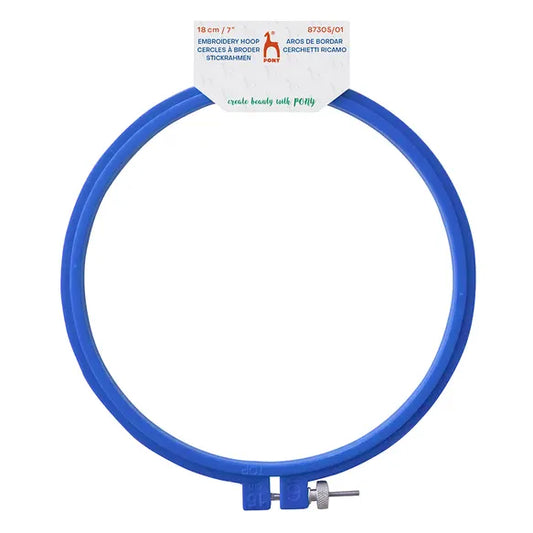 Borduurring kunststof rond - Pony