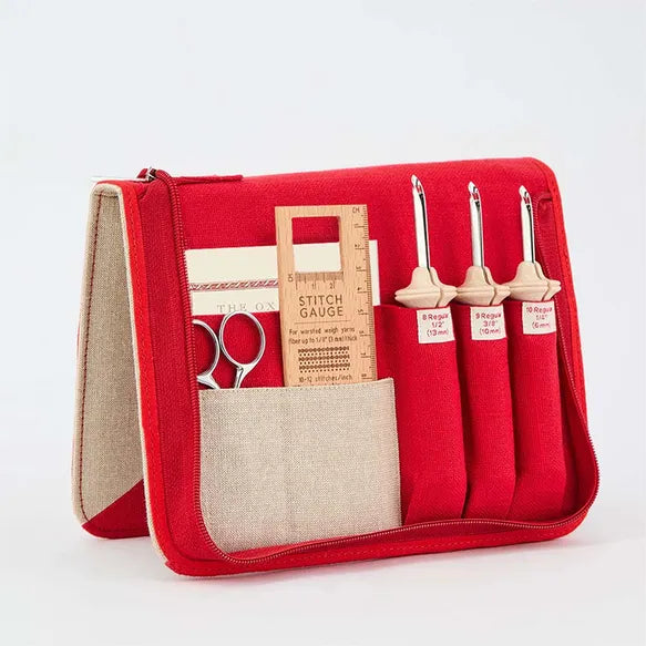 Oxford Punchnaald complete set Natural Wood
