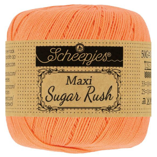 Scheepjes Sugar Rush - Peach 386, 50 gram