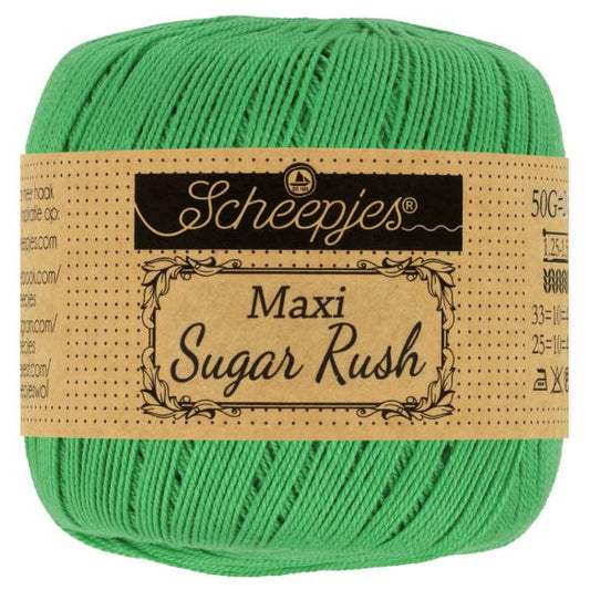 Scheepjes Sugar Rush - Apple Green 389, 50 gram