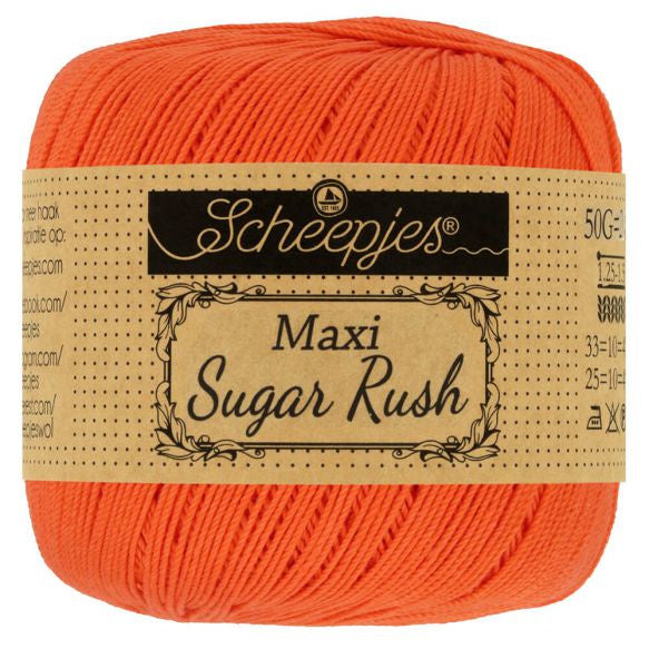 Scheepjes Sugar Rush - Royal Orange 189, 50 gram