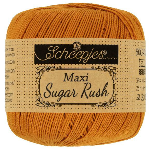 Scheepjes Sugar Rush - Ginger Gold 383, 25 gram