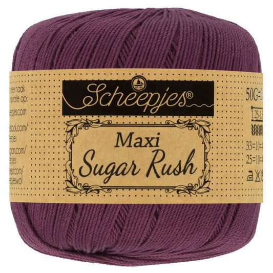 Scheepjes Sugar Rush - Shadow Purple 394, 50 gram