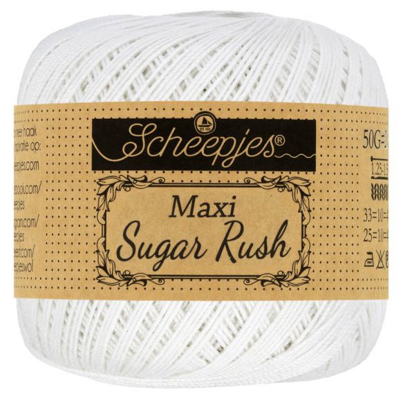 Scheepjes Sugar Rush - Snow White 106, 25 gram