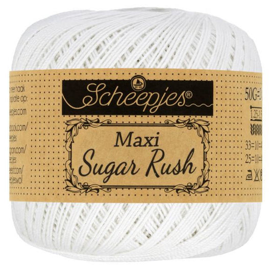 Scheepjes Sugar Rush - Snow White 106, 25 gram