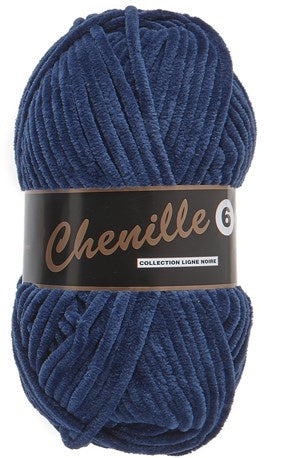 Lammy Yarns Chenille 6 - Jeans Blue 890