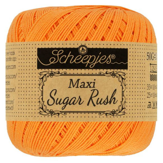 Scheepjes Sugar Rush - Sweet Orange 411, 50 gram